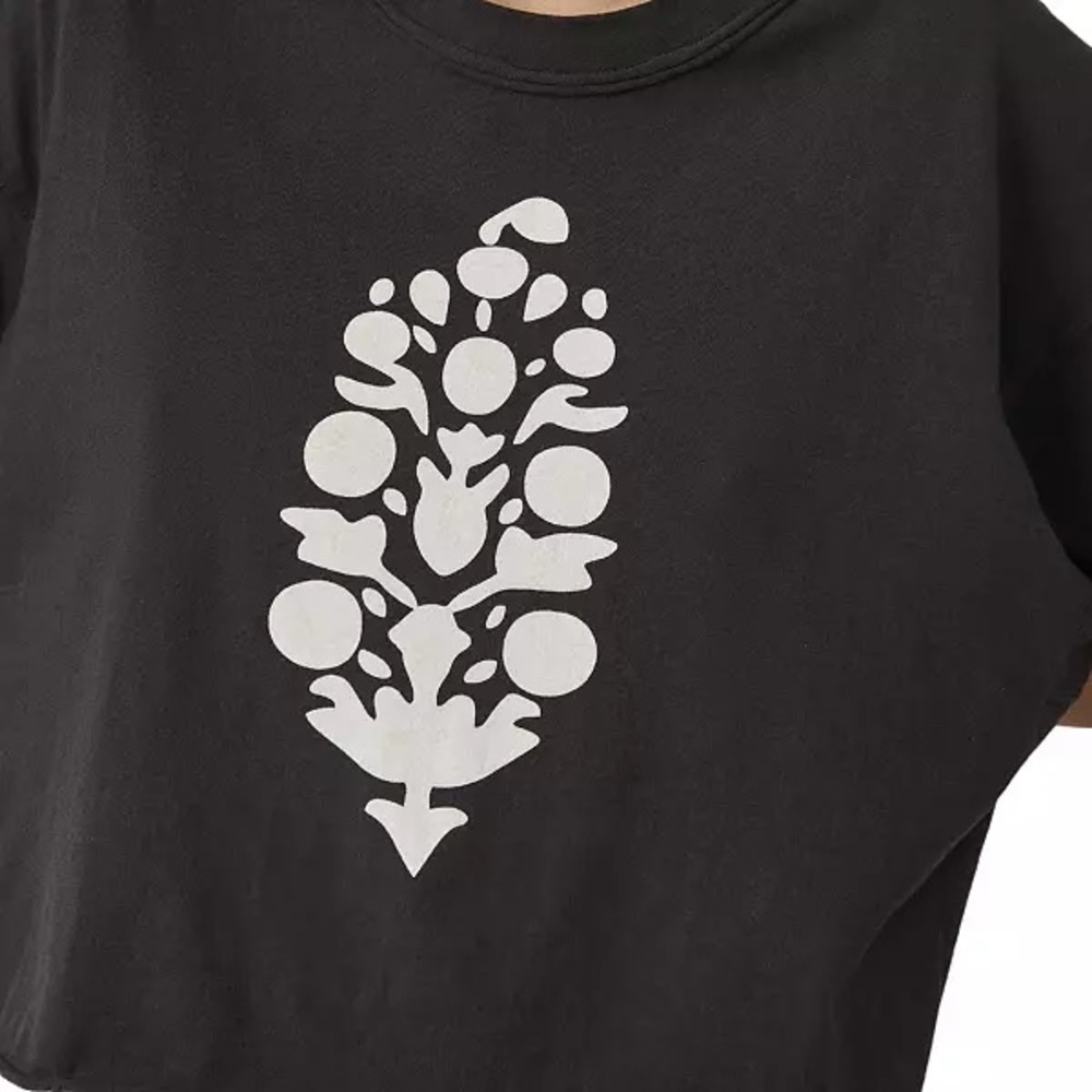 NWT FP Movement Inspire Logo Tee in Black Combo - Picture 4 of 12